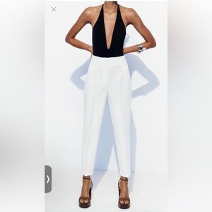 HIGH WAIST WORK PANTS